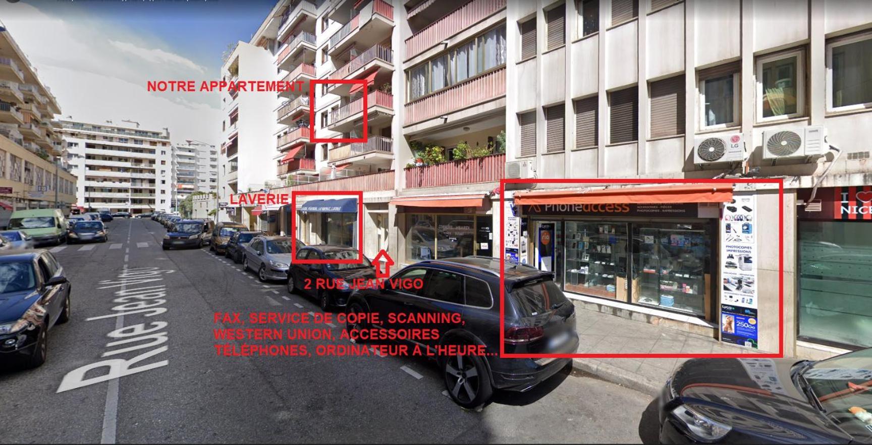 The - 3 Rooms, 3air Cond, 3tv, 3fans, 2 Wc, Wifi Everywhere 5min Aeroport, Train, Beach, 1min Tram, 15 Min Centre, Port, Parking Possible Apartment *